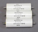 New Capacitors For GE Motor (3 10/10/10 Capacitors Only, No Harness Included)