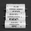 New Capacitors For EAD Motor (3 15/20/25 Capacitors Only, No Harness Included)